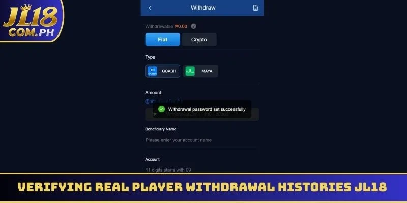 Verifying real player withdrawal histories and transparent JL18 financial policies